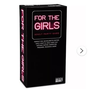 “For the Girls” Adult Party Game NWOT